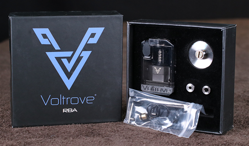 Voltrove RBA Mini Flask and Adapter